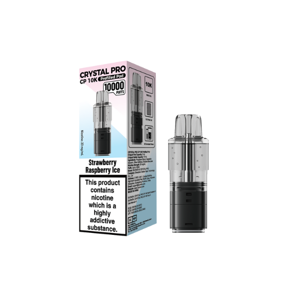 20mg Crystal Pro CP 10K Prefilled Pod 10000 Puffs - 1Pc