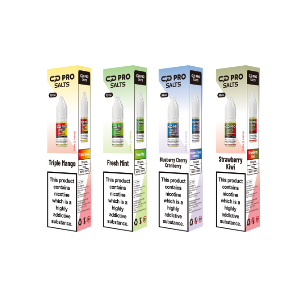 10mg Crystal Pro CP 10ml Nic Salt (50VG/50PG)