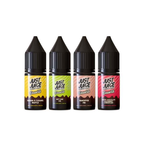 10mg Just Juice Desserts 10ml Nic Salts (40VG/60PG)