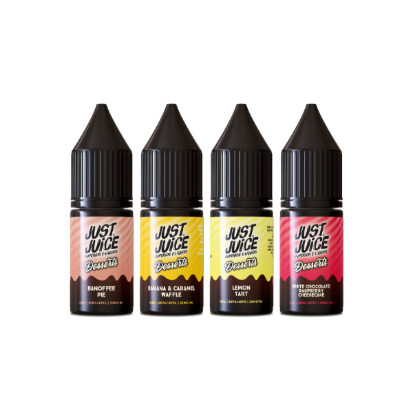 20mg Just Juice Desserts 10ml Nic Salts (40VG/60PG)