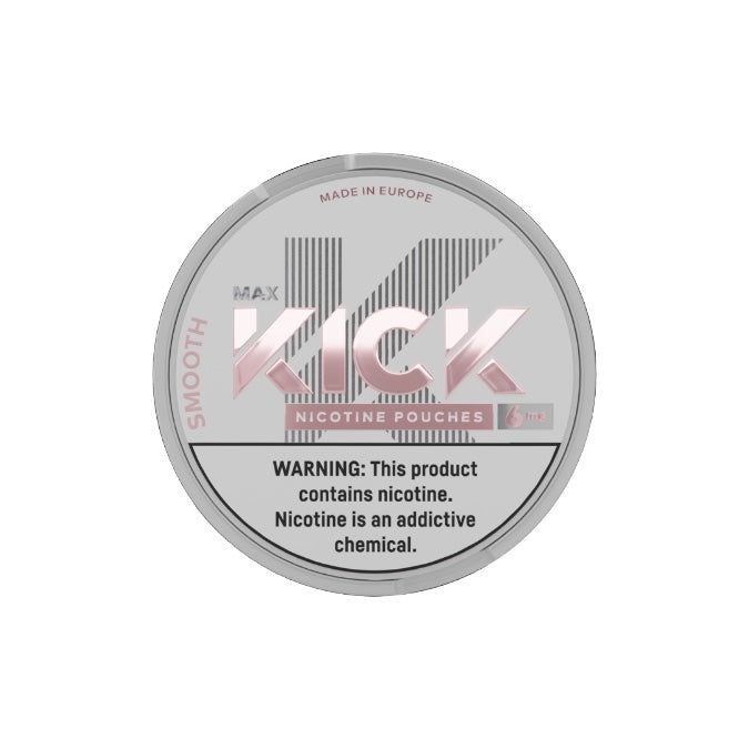 6mg Max Kick Nicotine Pouches - 20 Pouches