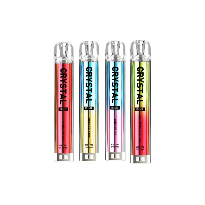 20mg Crystal Bar Original 600 Prefilled Pod Vape Kit