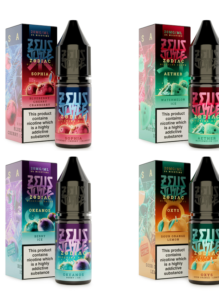 5mg Zeus Juice Zodiac 10ml Nic Salt (50VG/50PG)