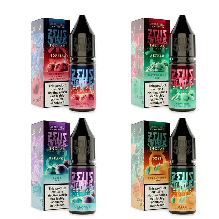10mg Zeus Juice Zodiac 10ml Nic Salt (50VG/50PG)