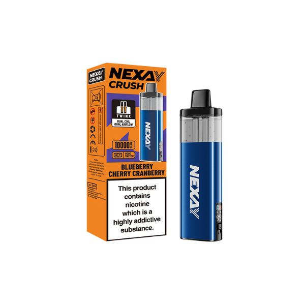 20mg Nexay Crush 10K Prefilled Pod Vape Kit 10000 Puffs
