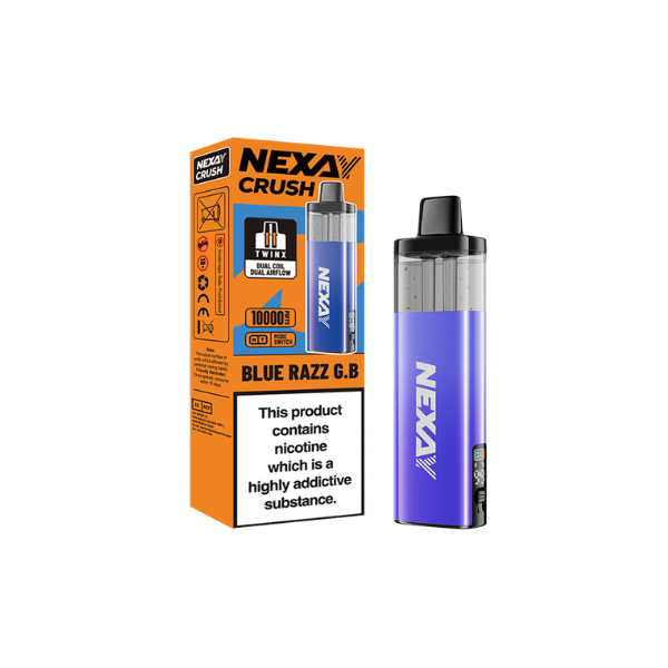 20mg Nexay Crush 10K Prefilled Pod Vape Kit 10000 Puffs