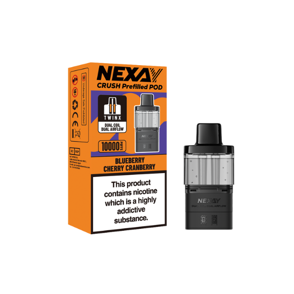 20mg Nexay Crush 10K Prefilled Pod 10000 Puffs - 1 Pc