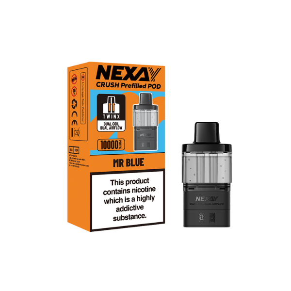20mg Nexay Crush 10K Prefilled Pod 10000 Puffs - 1 Pc
