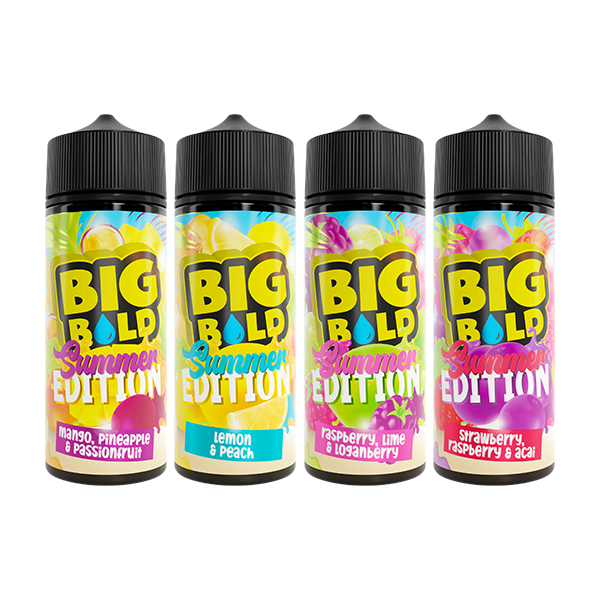 0mg Big Bold Summer Vibes Series 100ml E-liquid (70VG/30PG)