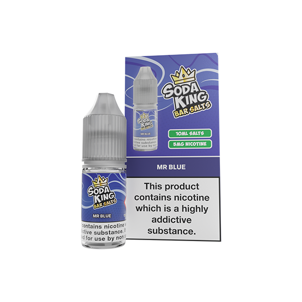 Soda King Bar SALTS 5mg Nic Salts 10ml - (50VG/50PG)
