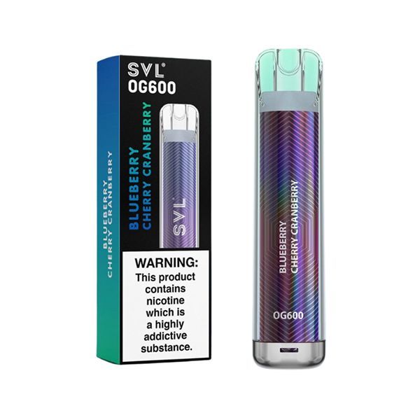 20mg SVL OG600 Disposable Vape 600 Puffs