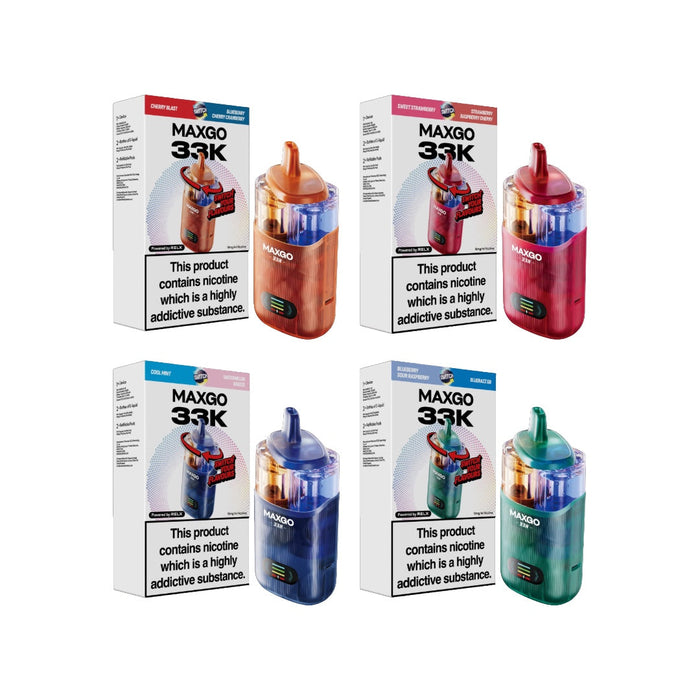 18mg Relx Maxgo 33K Prefilled Pod Vape Kit 25W
