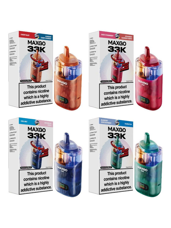 18mg Relx Maxgo 33K Prefilled Pod Vape Kit 25W