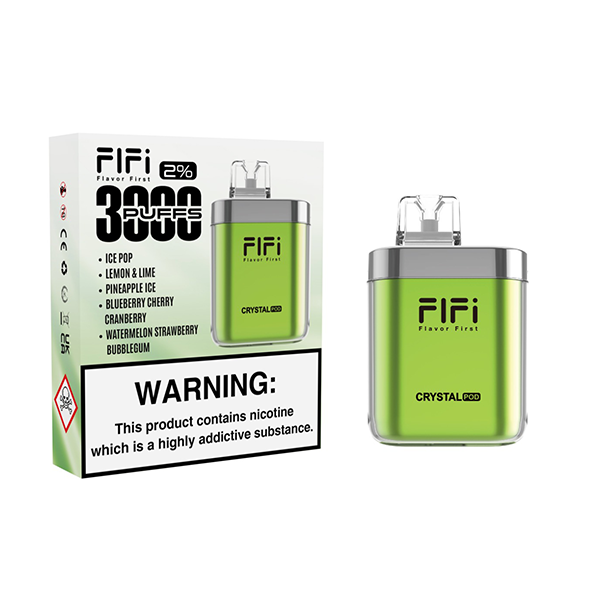 FLFI Crystal 5 in 1 Pod Kit 3000 Puffs