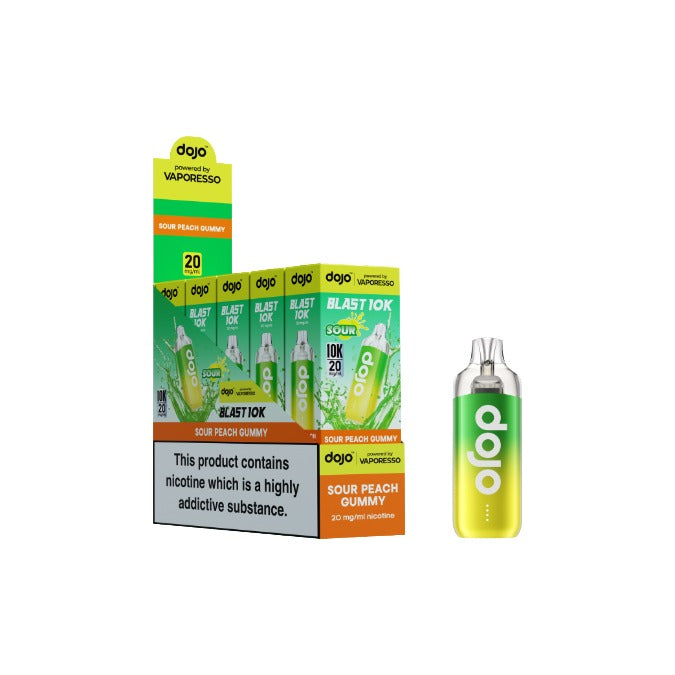 20mg Vaporesso Dojo Blast 10k Prefilled Pod Vape Kit