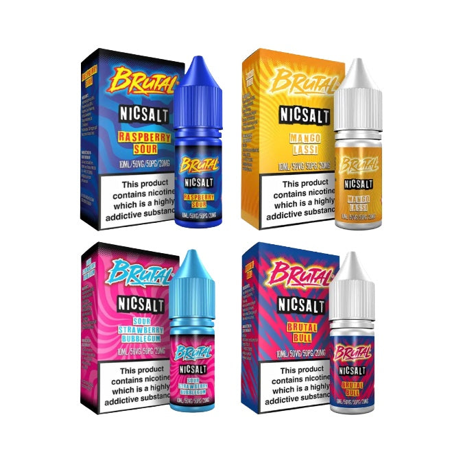 20mg Just Juice Brutal Drinks 10ml Nic Salt (50VG/50PG)