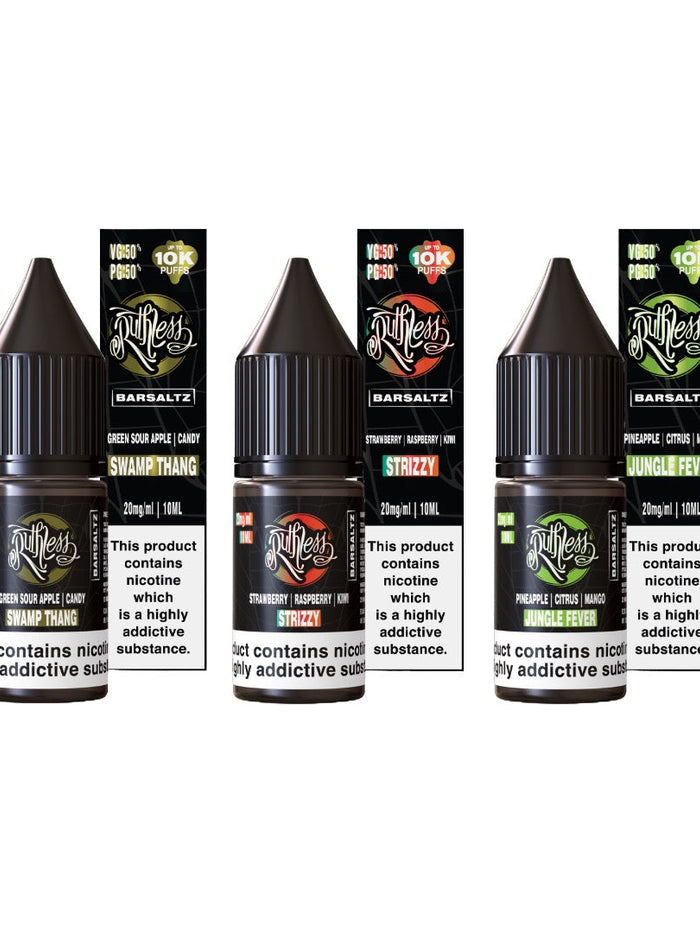 10mg Ruthless Nic Salt 10ml (50VG/50PG)