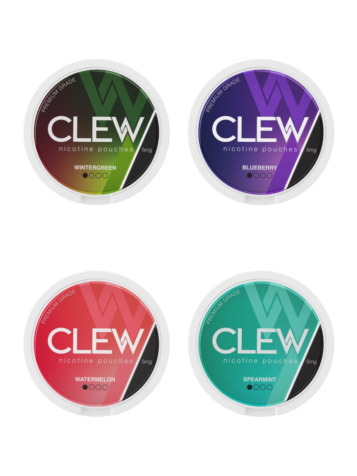 5mg CLEW Nicotine Pouches - 20 Pouches