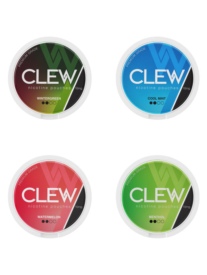 10mg CLEW Nicotine Pouches - 20 Pouches