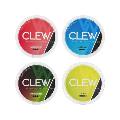 15mg CLEW Nicotine Pouches - 20 Pouches