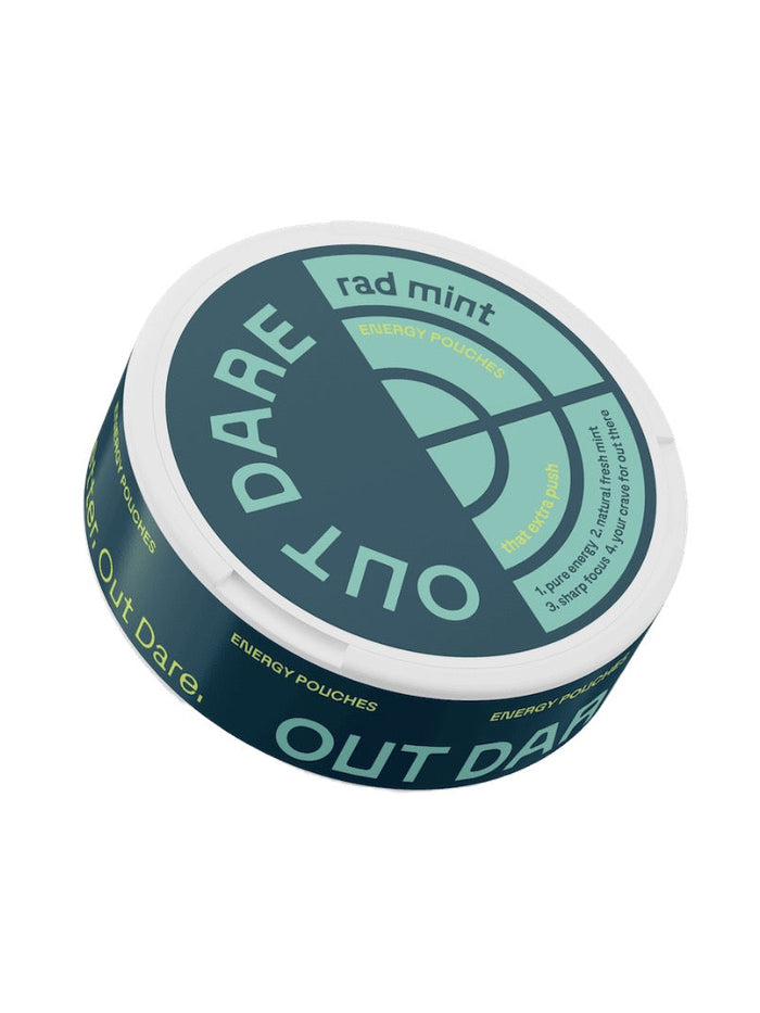 50mg OUTDARE Rad Mint Energy Pouches - 20 Pouches