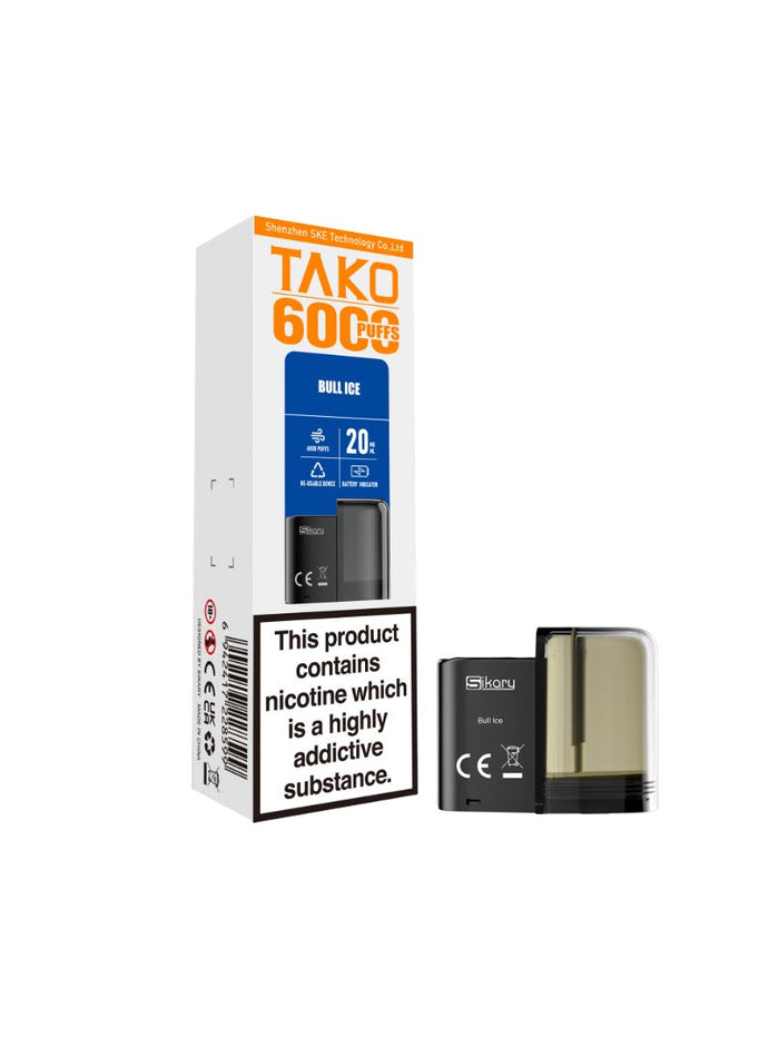 20mg Sikary Tako SP6000 Prefilled Pods 6000 Puffs