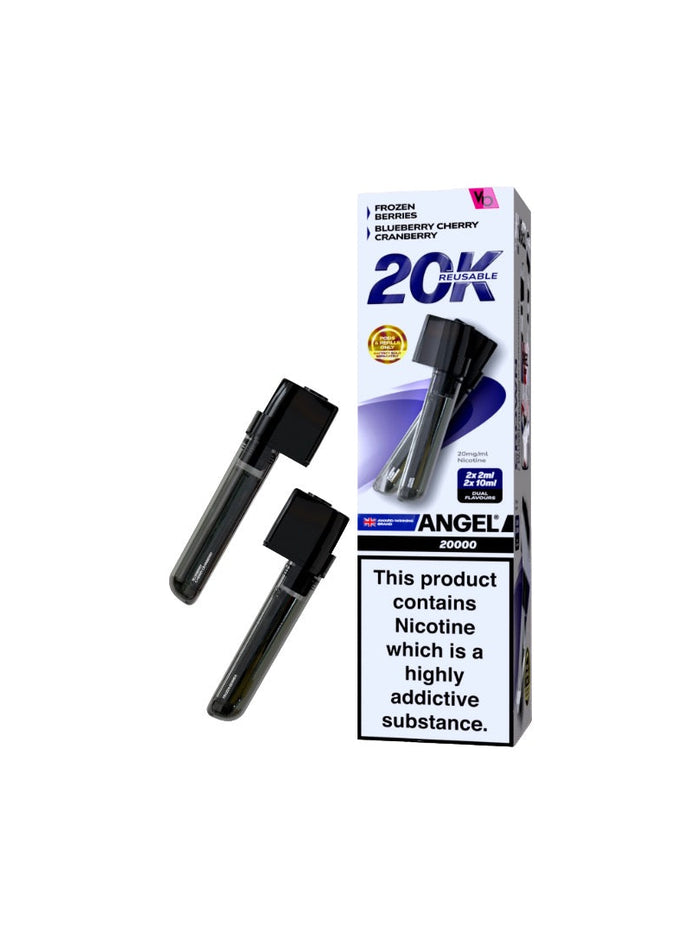 20mg Angel 20K Pods By Vapes Bars Holiday Edition Prefilled Pods