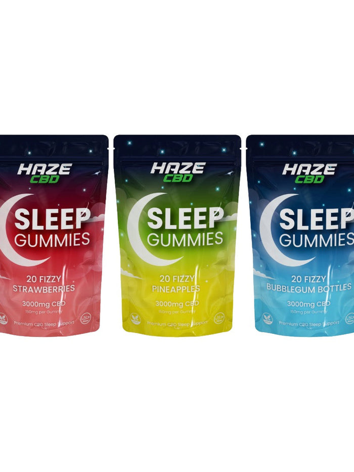 3000mg Haze CBD Sleep Night Gummies - 20 Pcs