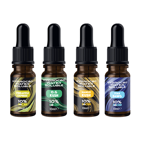 Hydrovape 10% Water Soluble  H4 CBD - 10ml