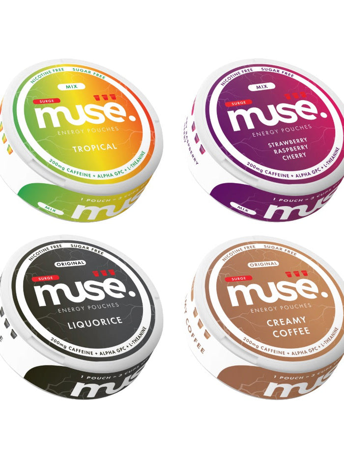 200mg Muse Surge Energy Pouches (UK Made) - 20 Pouches