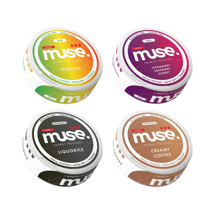 200mg Muse Surge Energy Pouches (UK Made) - 20 Pouches