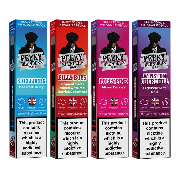 20mg Peeky Blenders Bar Disposable Vape 600 Puffs