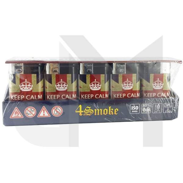 30 x 4Smoke Maxx Turbo Windproof Printed Lighter