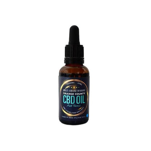 Orange County CBD 1000mg Flavoured Tincture Oil 30ml