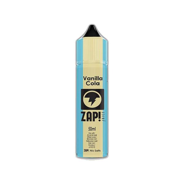 Zap! Juice Vintage Cola 0mg 50ml Shortfill (Free ZAP 18mg Nic Salt)