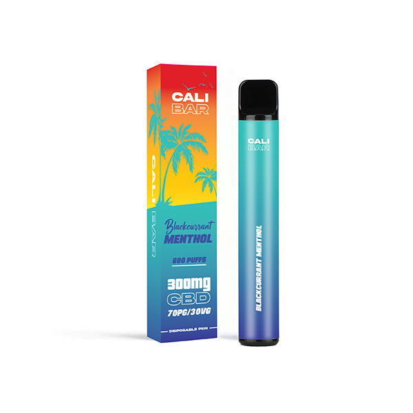 CALI BAR 300mg CBD Disposable Vape Device 600 Puffs