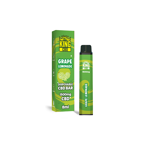 King CBD 1500mg Disposable Vape - 3500 Puffs